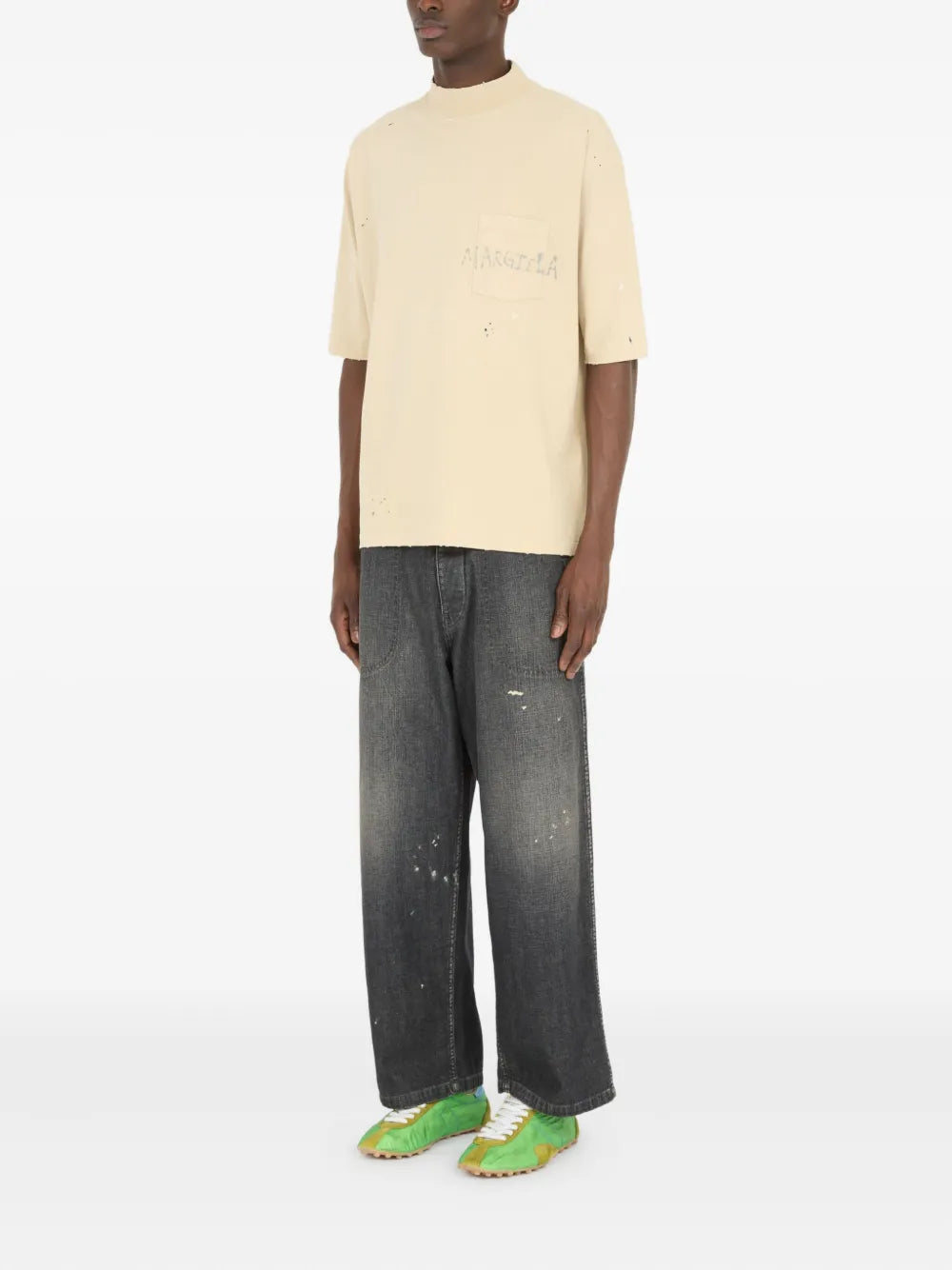 Maison Margiela playera con logo estampado - Neutro - imagen 4