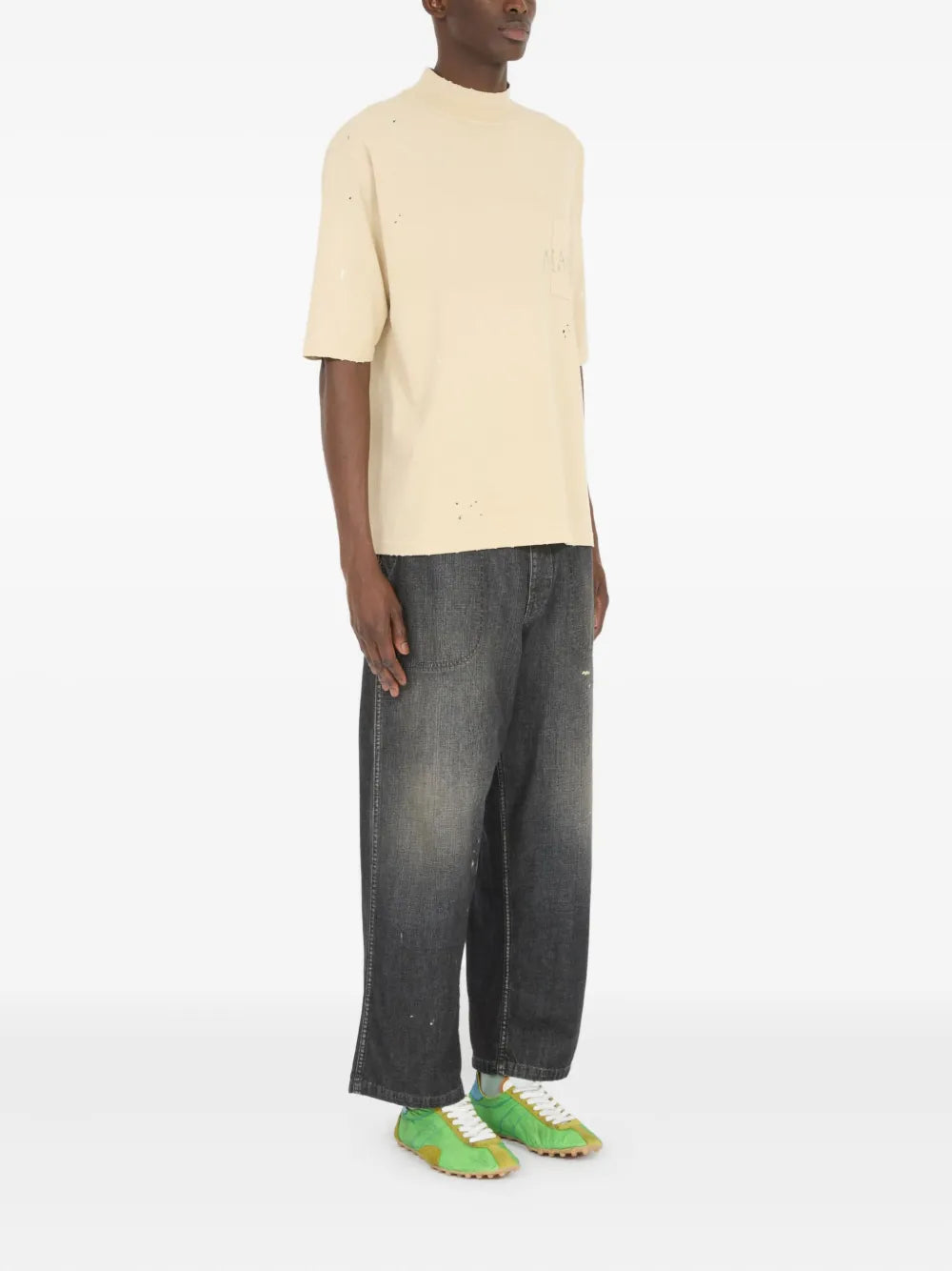 Maison Margiela playera con logo estampado - Neutro - imagen 3