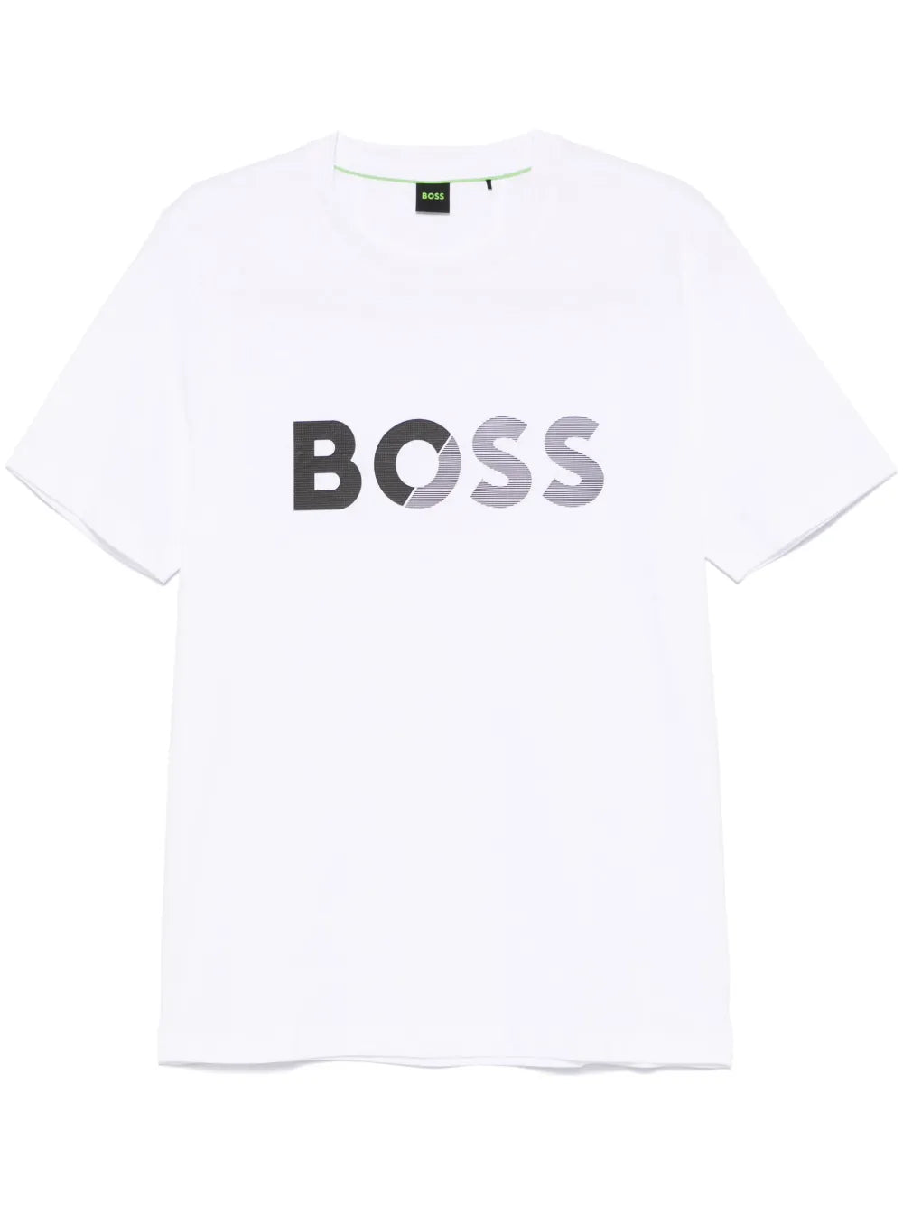 BOSS playera con franja del logo