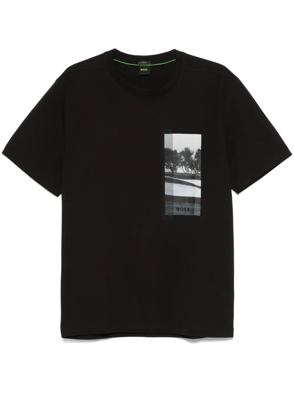 BOSS playera con estampado gráfico