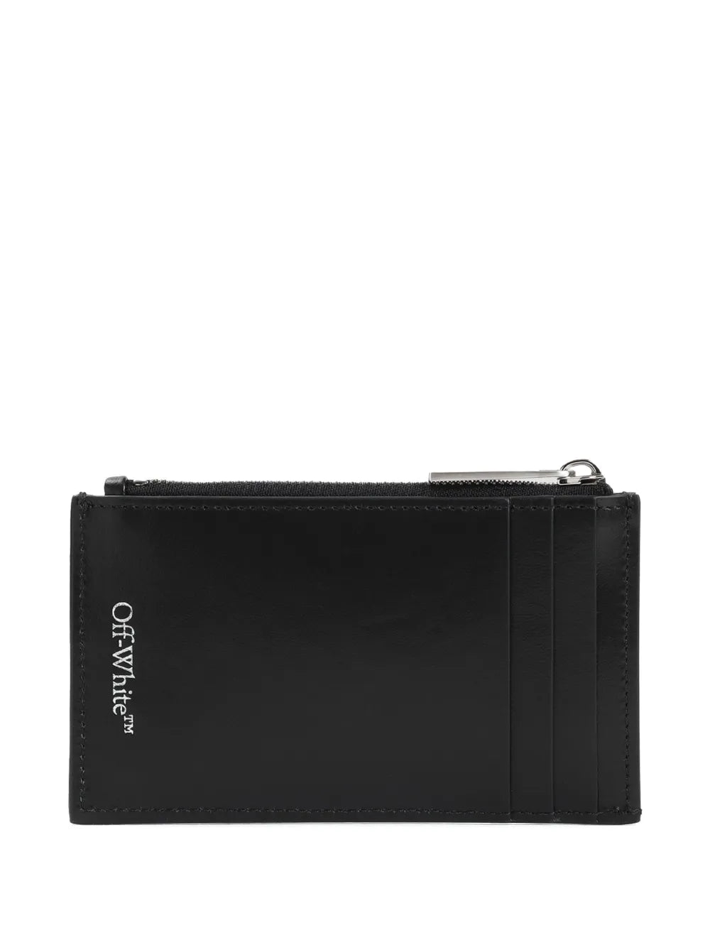 Off-White cartera con eslogan estampado