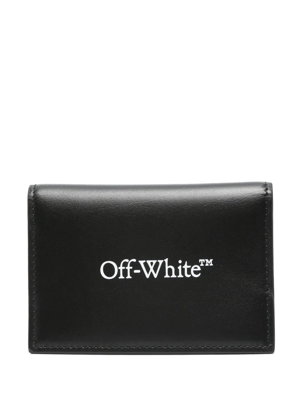 Off-White tarjetero con logo estampado