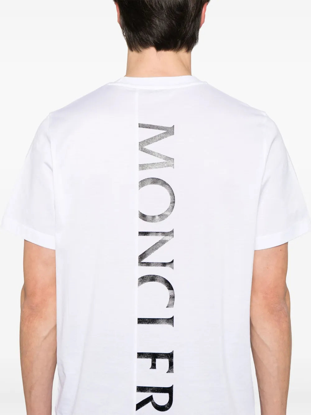 Moncler playera con logo vertical