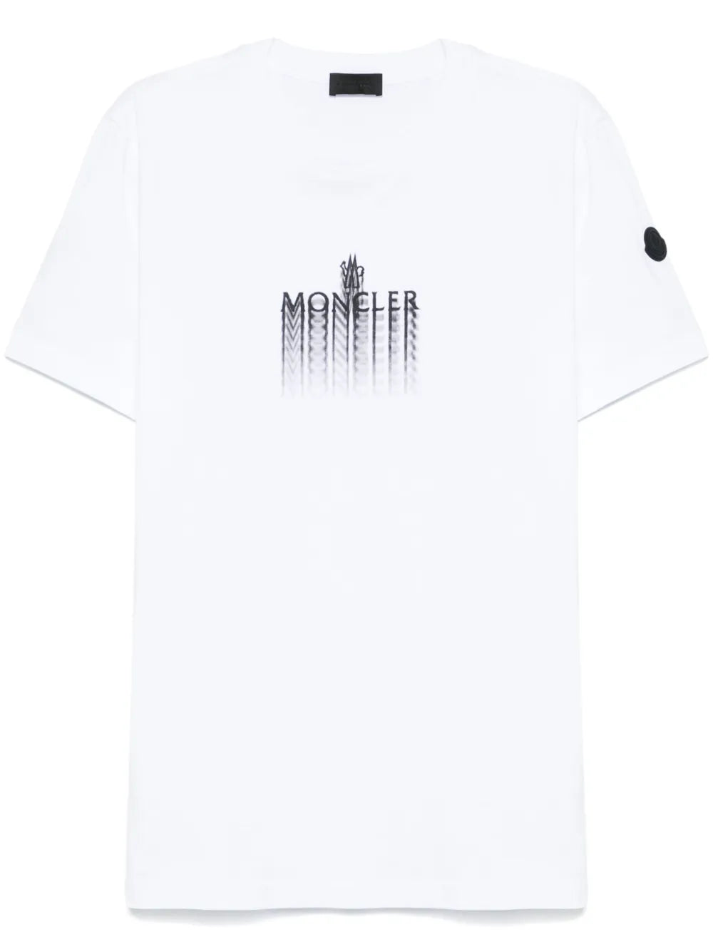 Moncler playera con logo degradado