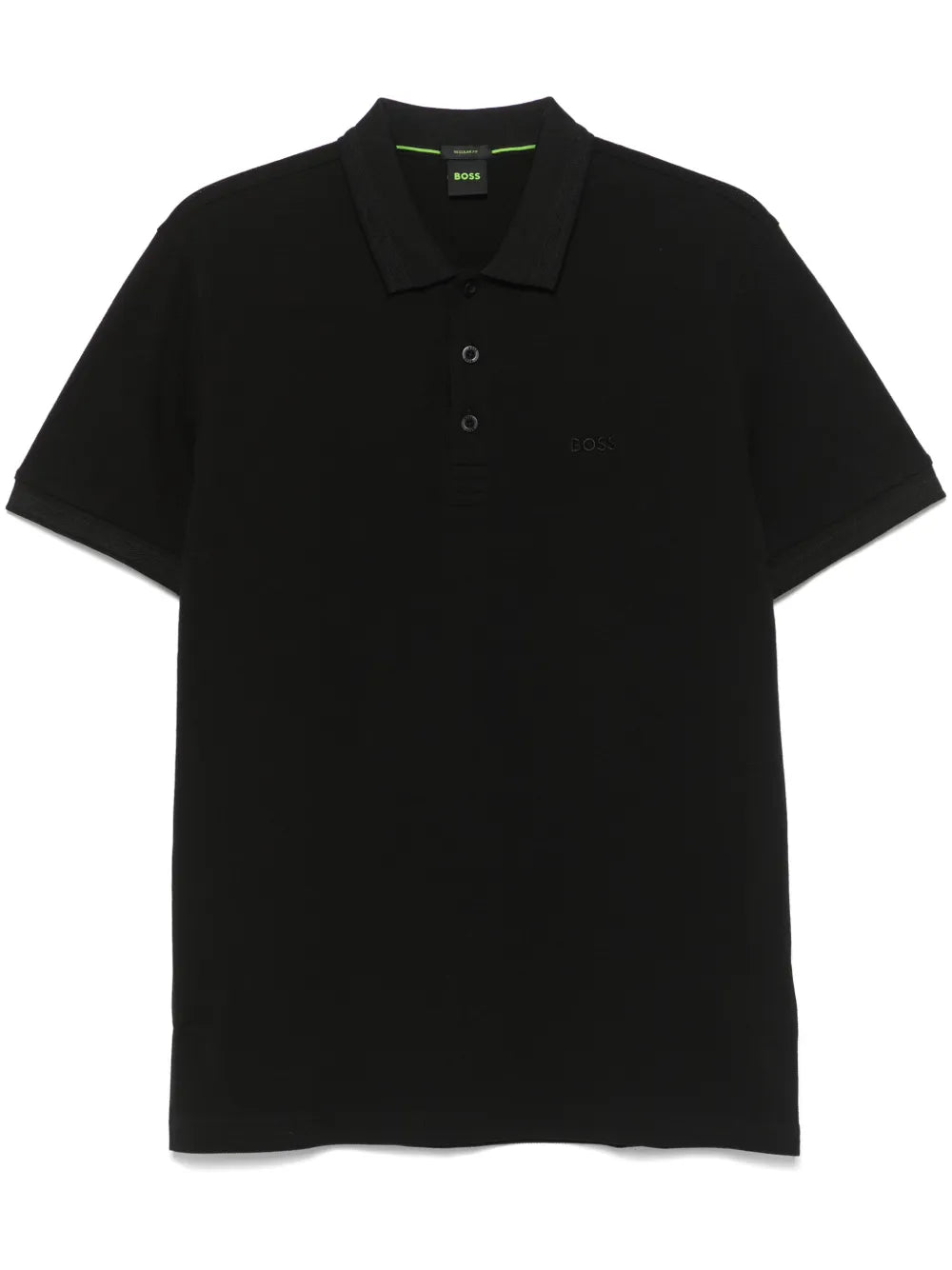 BOSS playera tipo polo con logo bordado
