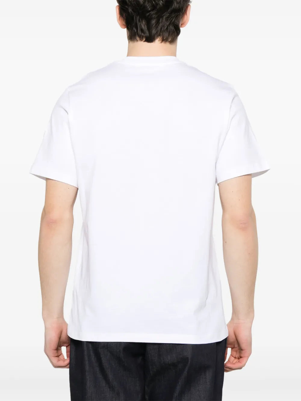 Moncler playera con logo estampado