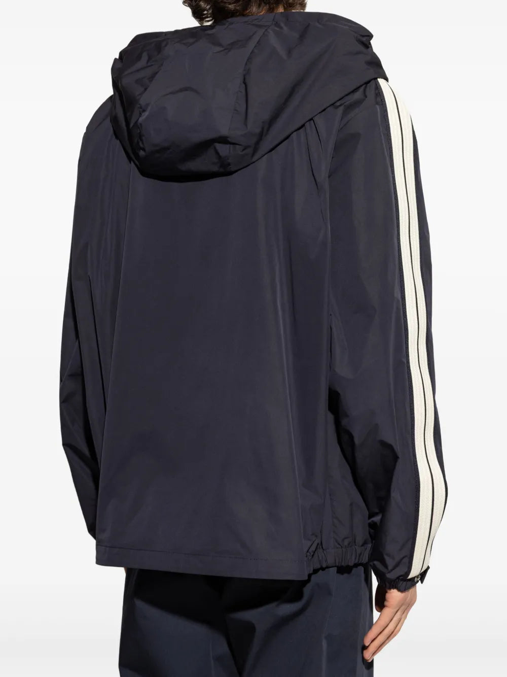 Moncler chamarra con rayas laterales
