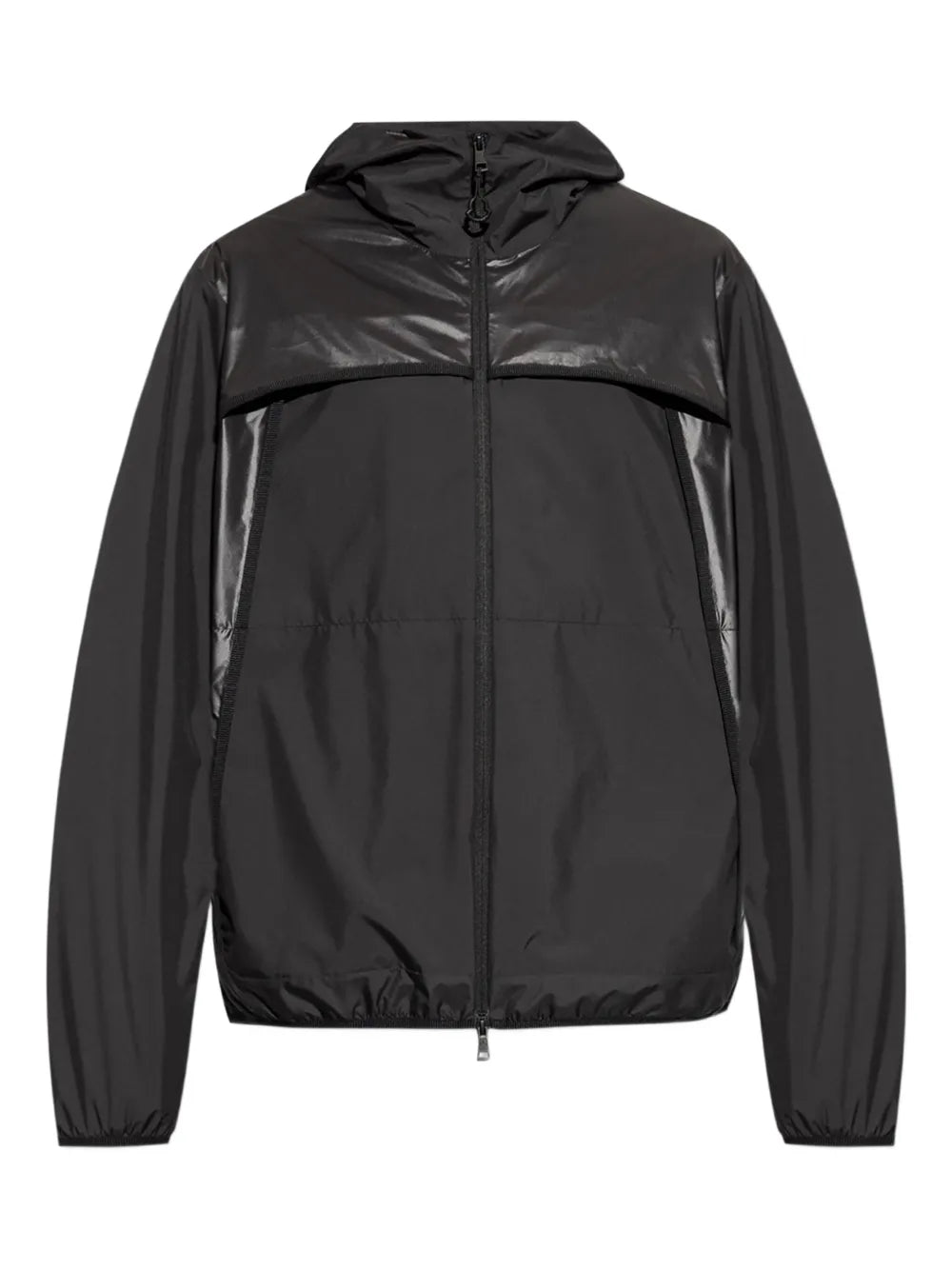Moncler chamarra con parche del logo