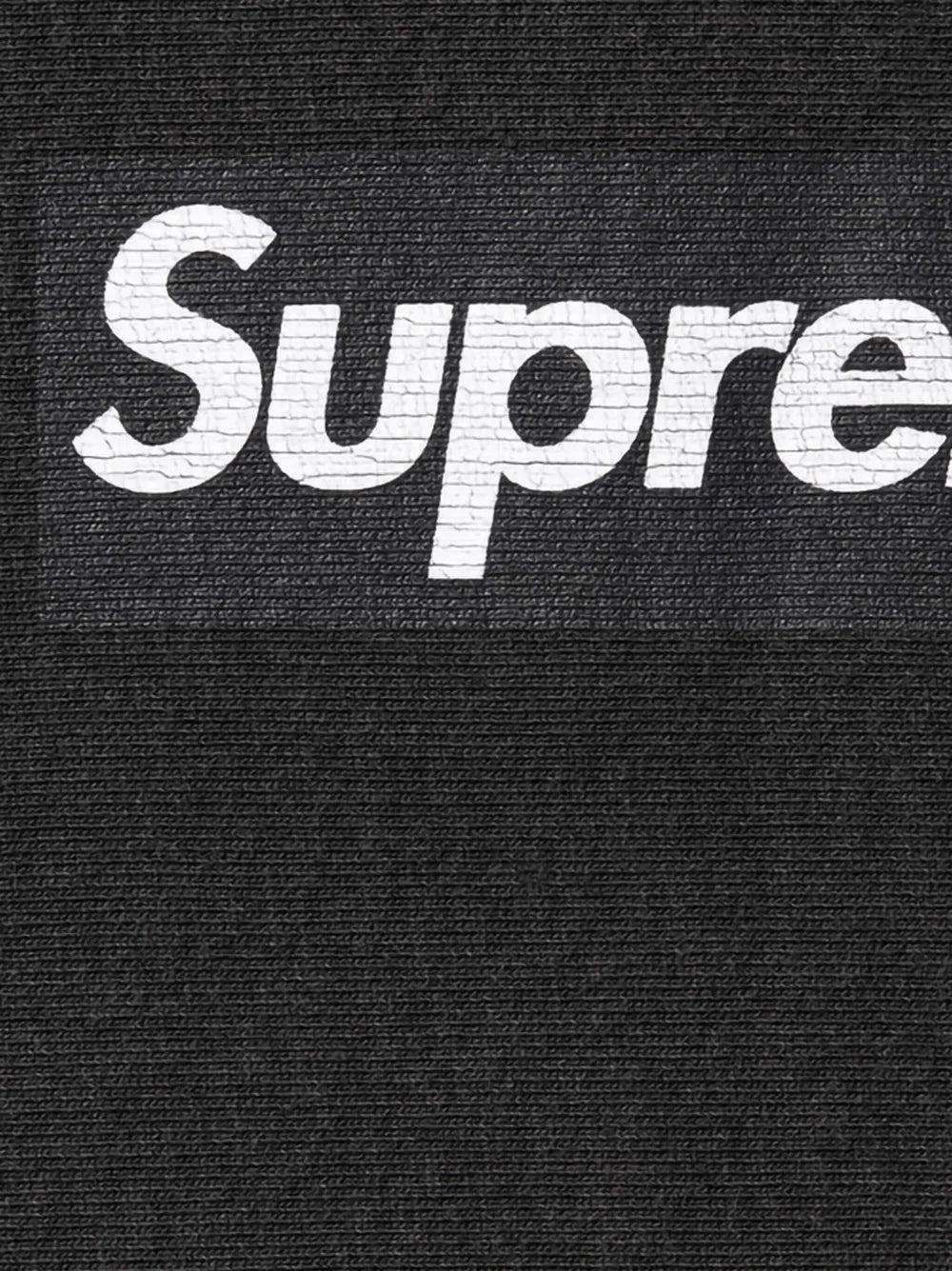 Supreme sudadera SS 25 - Black con logo - Negro - imagen 2