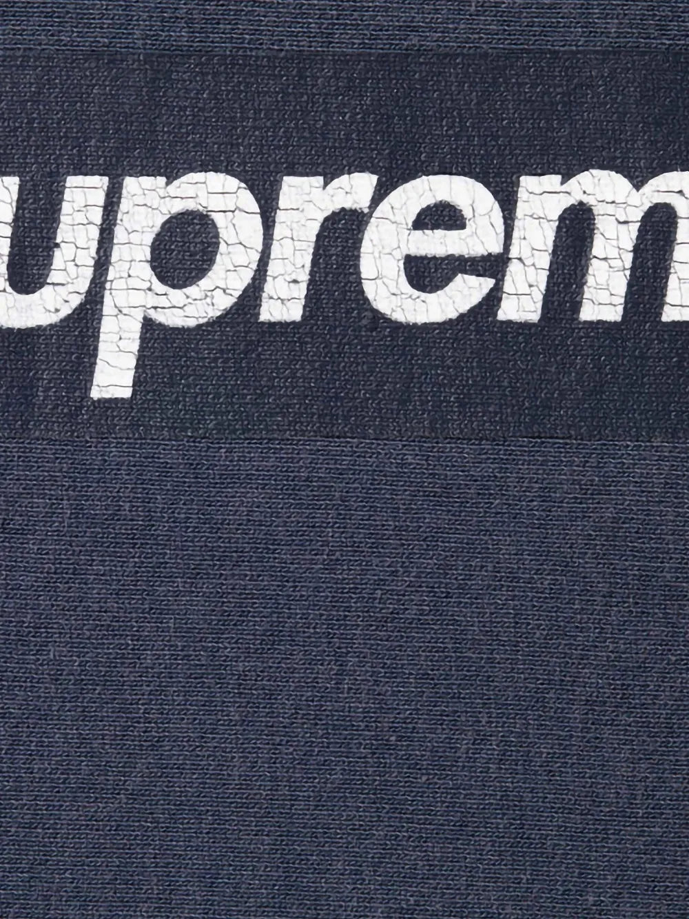 Supreme sudadera SS 25 - Navy con logo - Azul - imagen 2