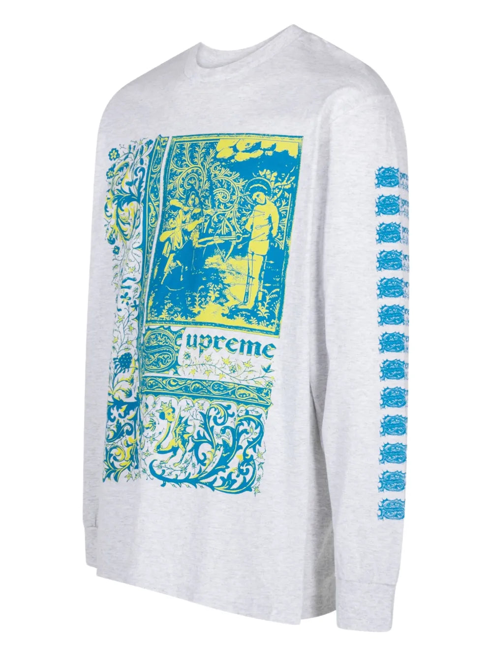 Supreme playera Saint Sebastian Ash Grey - Blanco - imagen 3
