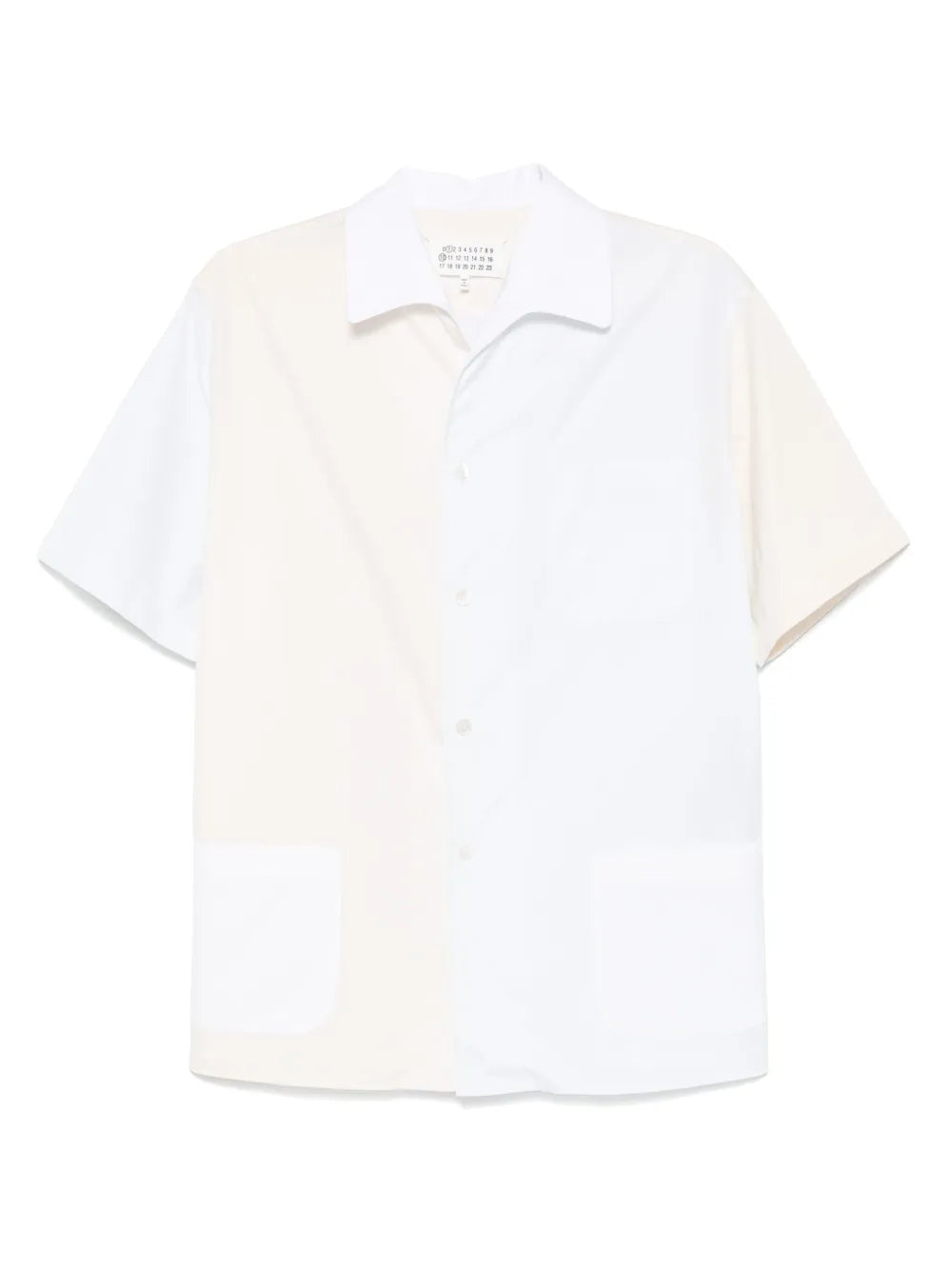 Maison Margiela camisa de algodón - Azul - imagen 1