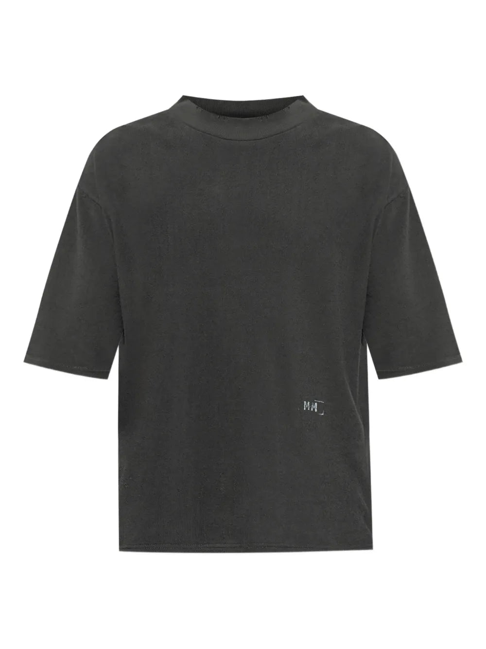 Maison Margiela playera con logo estampado - Negro - imagen 1