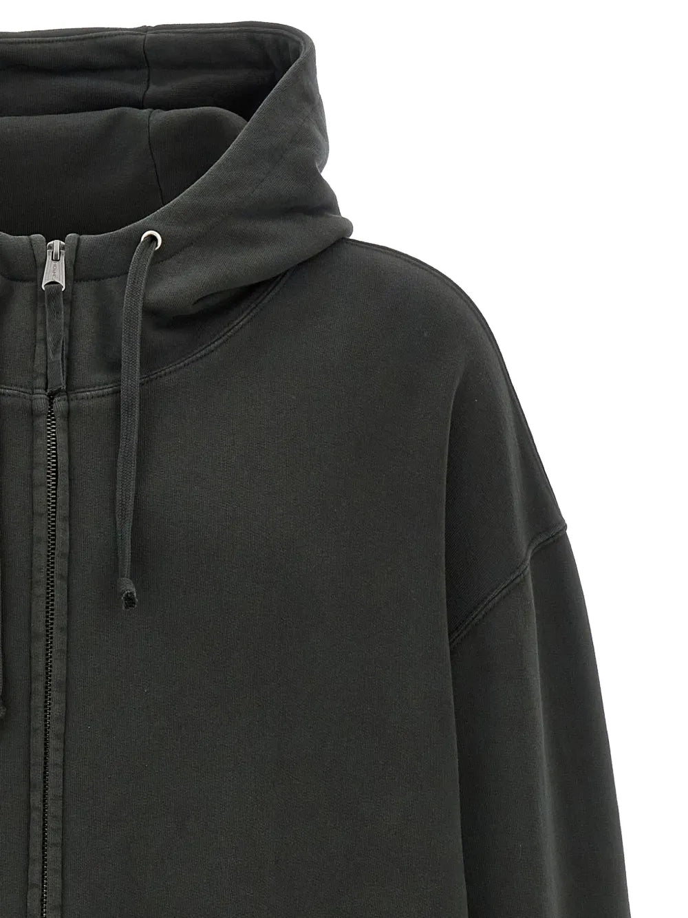 Maison Margiela hoodie con números estampados - Gris - imagen 3