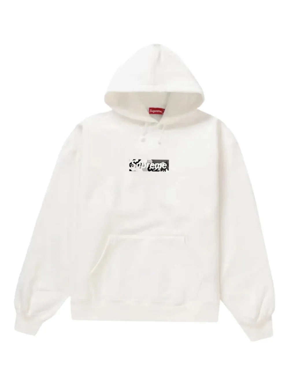 Supreme hoodie Miami Box Logo SS25 - White - Blanco - imagen 1
