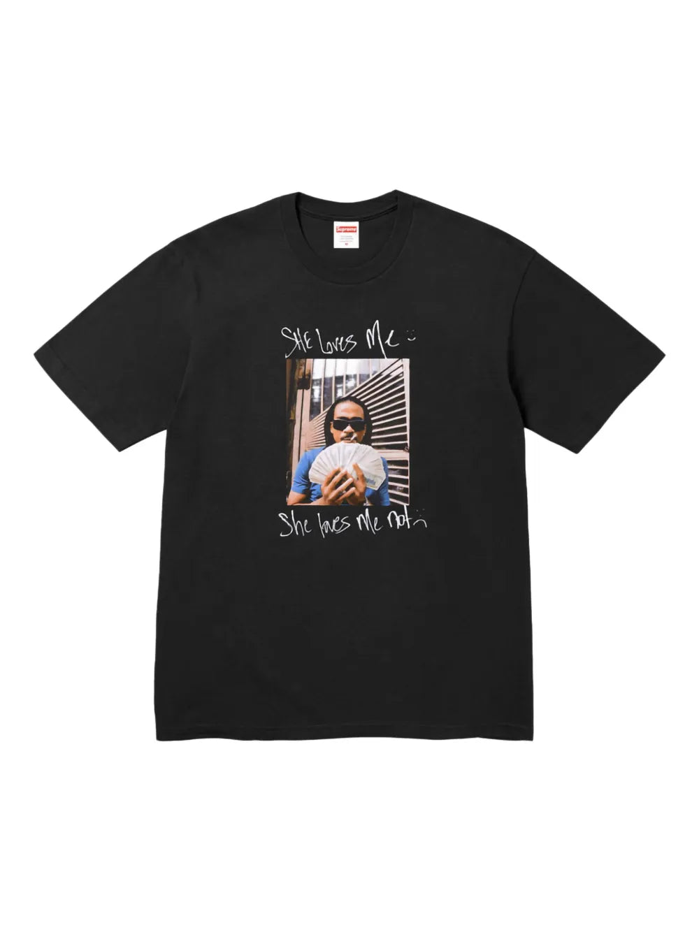 Supreme playera Max B - Negro - imagen 1
