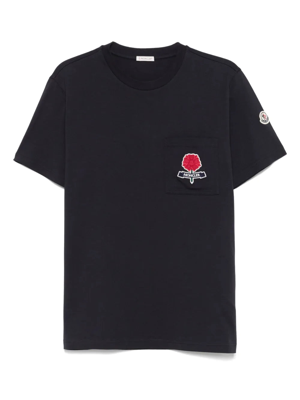 Moncler playera con logo bordado