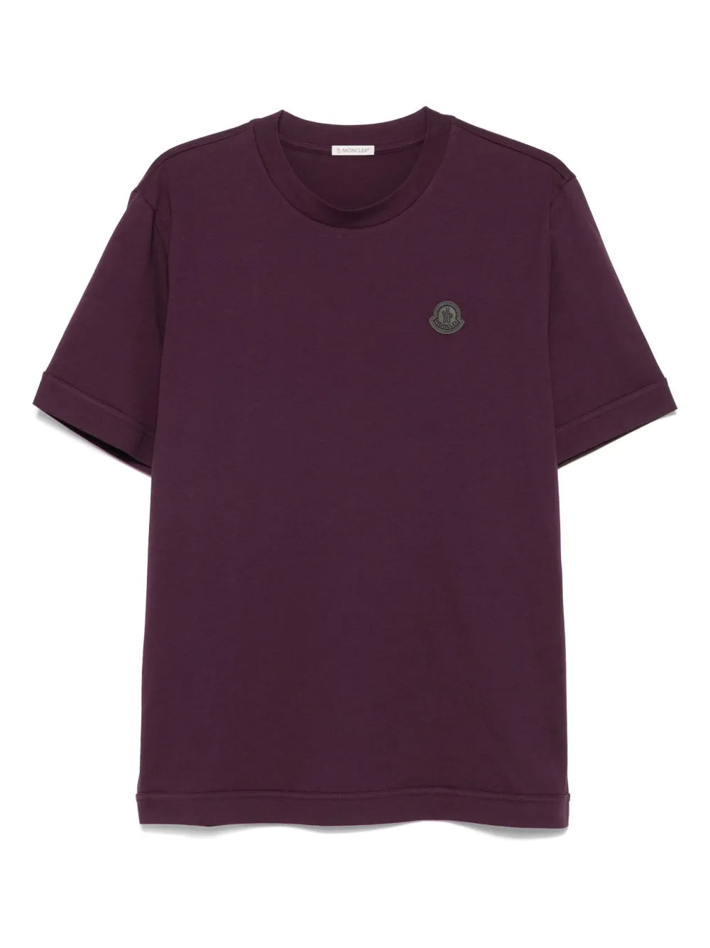 Moncler playera con placa del logo