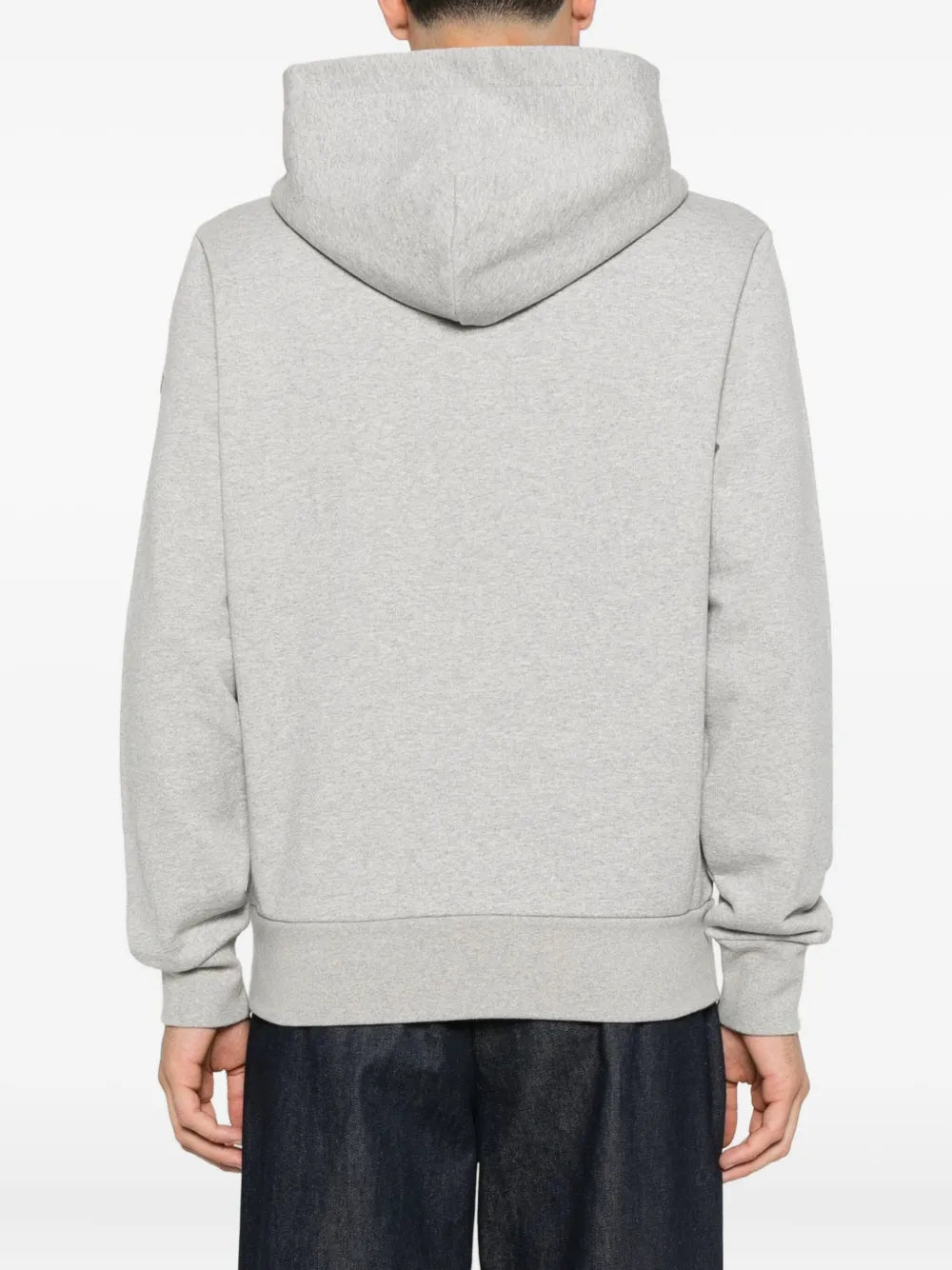 Moncler hoodie con montaña estampada