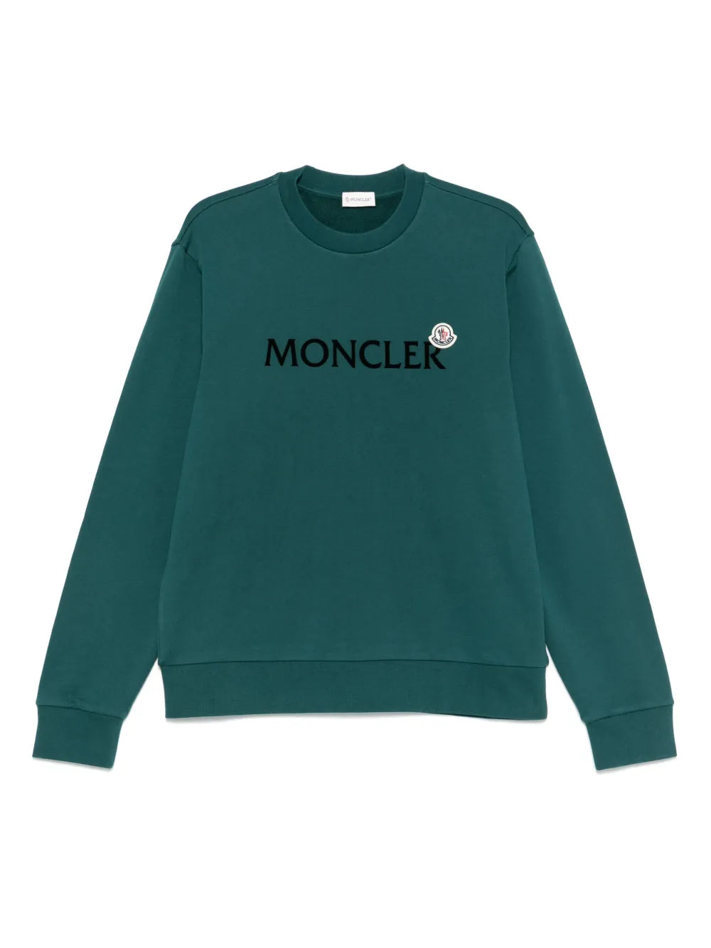 Moncler sudadera con logo estampado