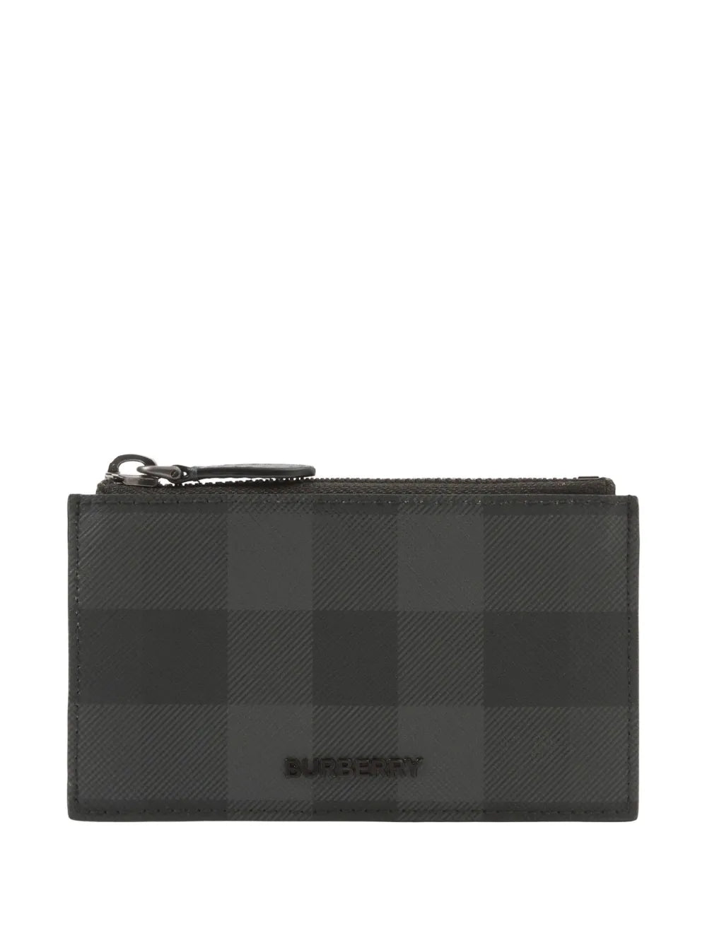 Burberry tarjetero con motivo de cuadros