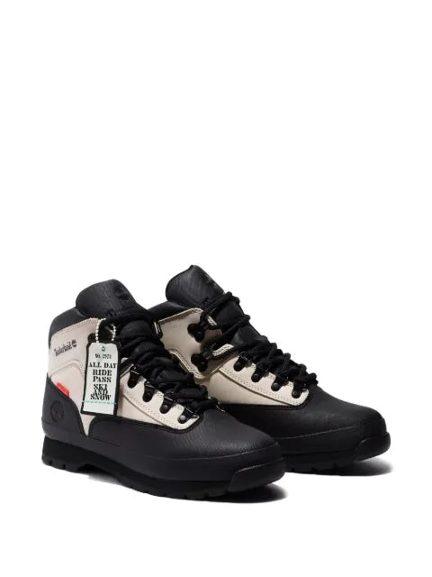 Timberland botas Euro Hiker Black/White