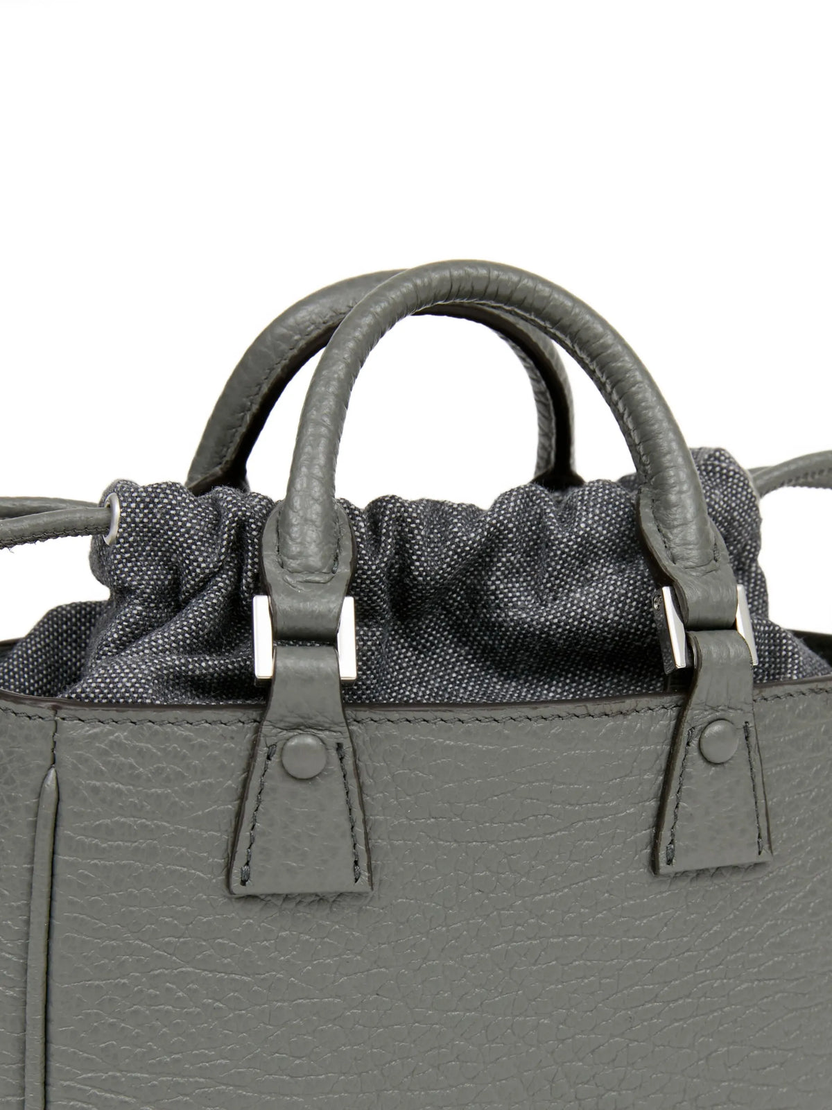 Maison Margiela tote 5AC Horizontal - Gris - imagen 3