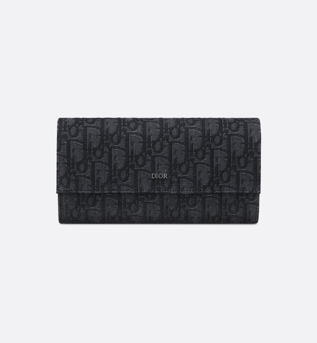 Cartera alargada con solapa Dior Oblique