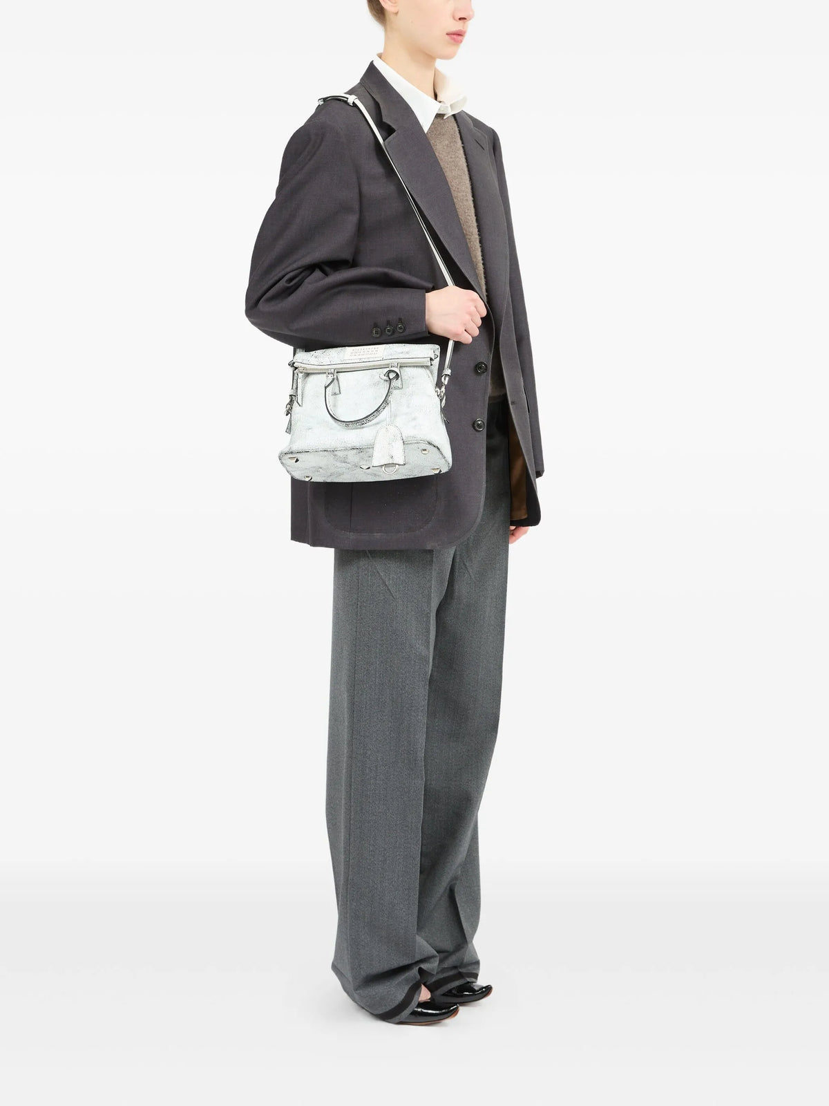 Maison Margiela bolsa de hombro 5AC - Blanco - imagen 2