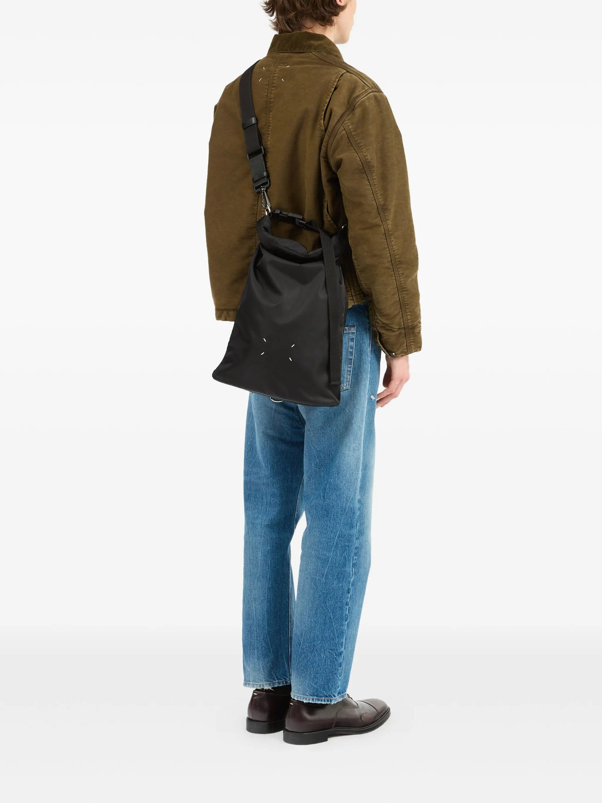 Maison Margiela mochila Roll-Up High-Tech - Negro - imagen 2
