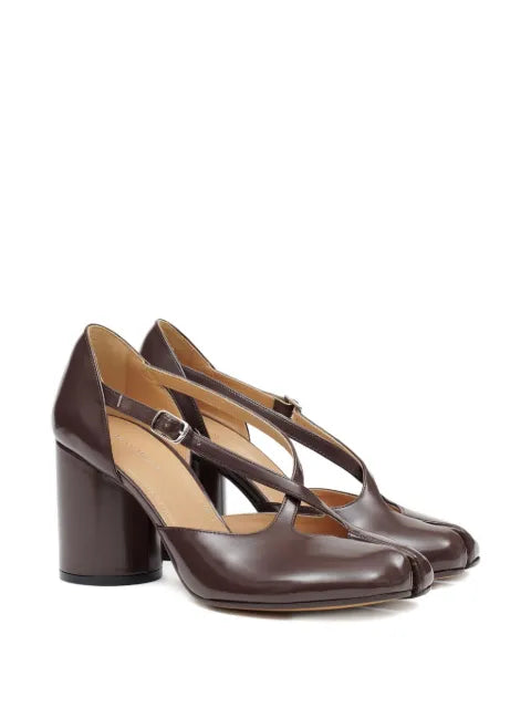 Maison Margiela zapatillas Tabi - Marrón - vista 2