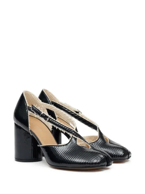 Maison Margiela zapatillas Tabi décolleté - Negro - vista 2
