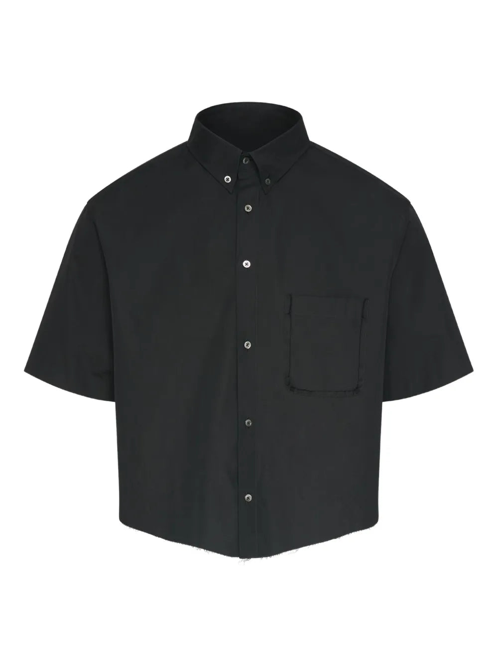 Maison Margiela camisa de algodón - Negro - imagen 1