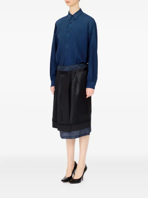 Maison Margiela falda midi a capas - imagen 2