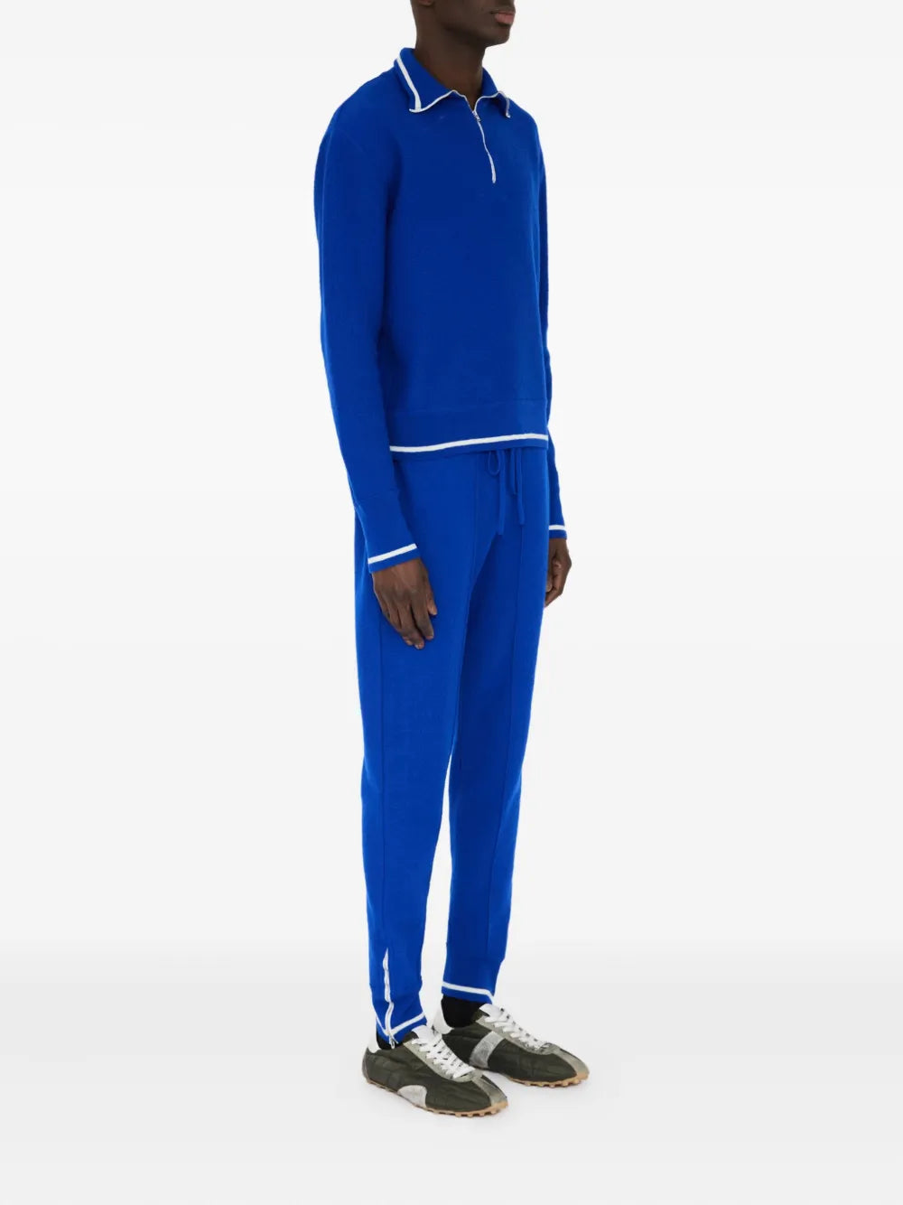 Maison Margiela suéter manga larga - Azul - imagen 3