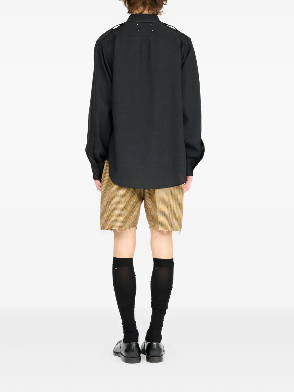 Maison Margiela camisa manga larga - Gris - imagen 4