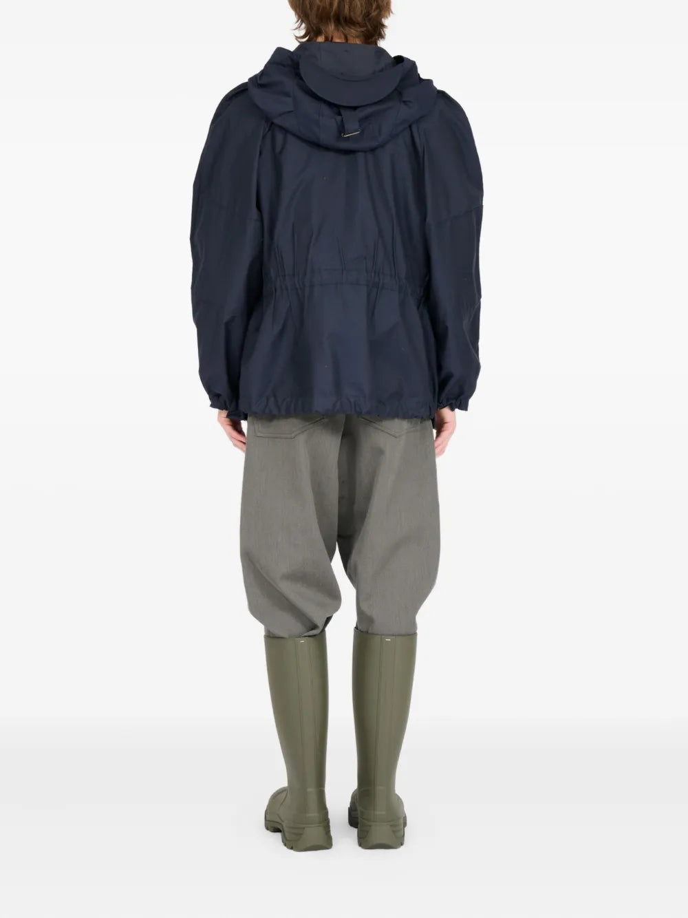 Maison Margiela chamarra deportiva con cierre - Azul - imagen 4