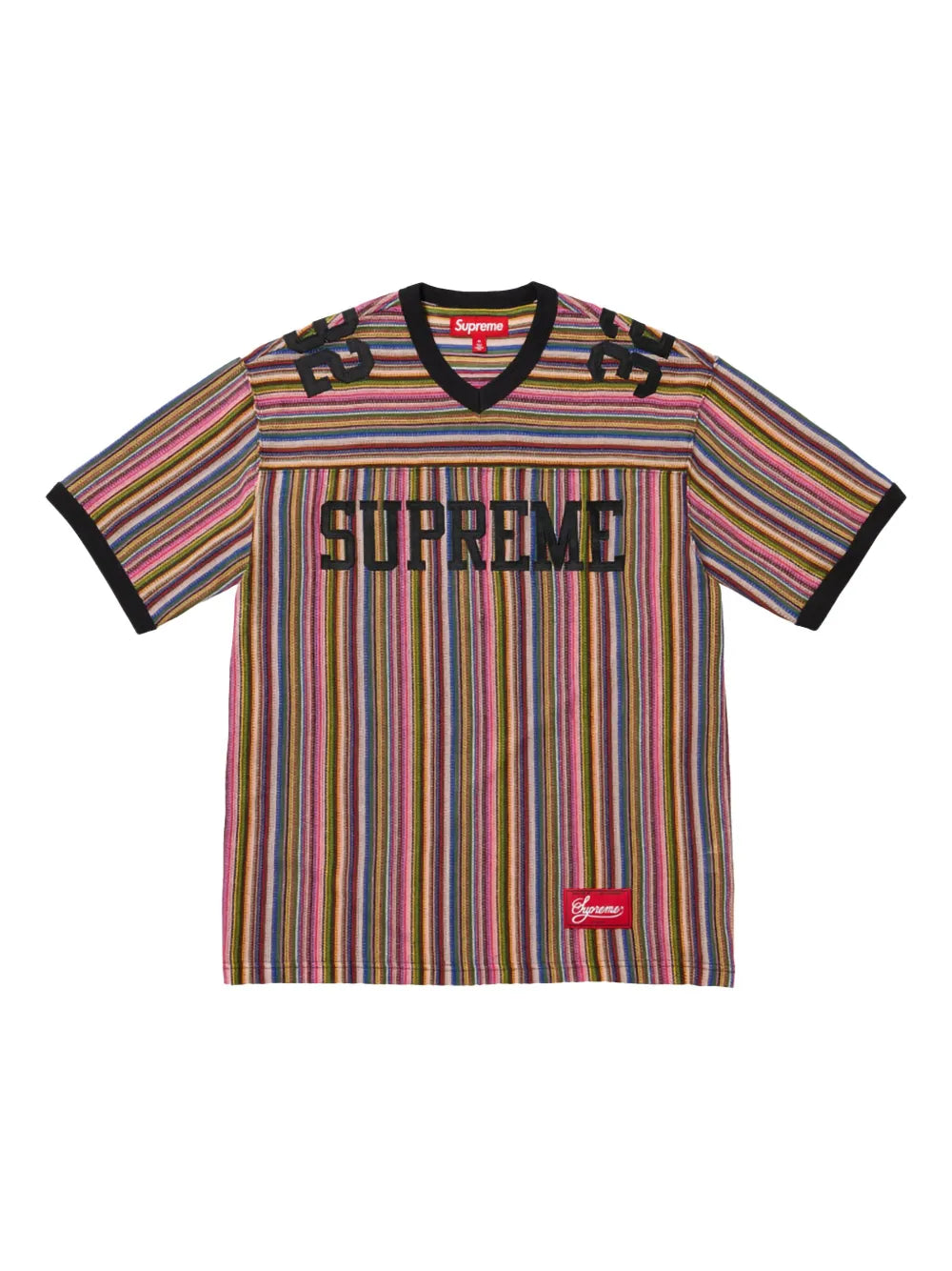 Supreme playera de tejido flojo - Rosado - imagen 1