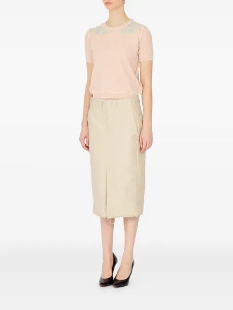 Maison Margiela falda de vestir con cintura alta - imagen 2