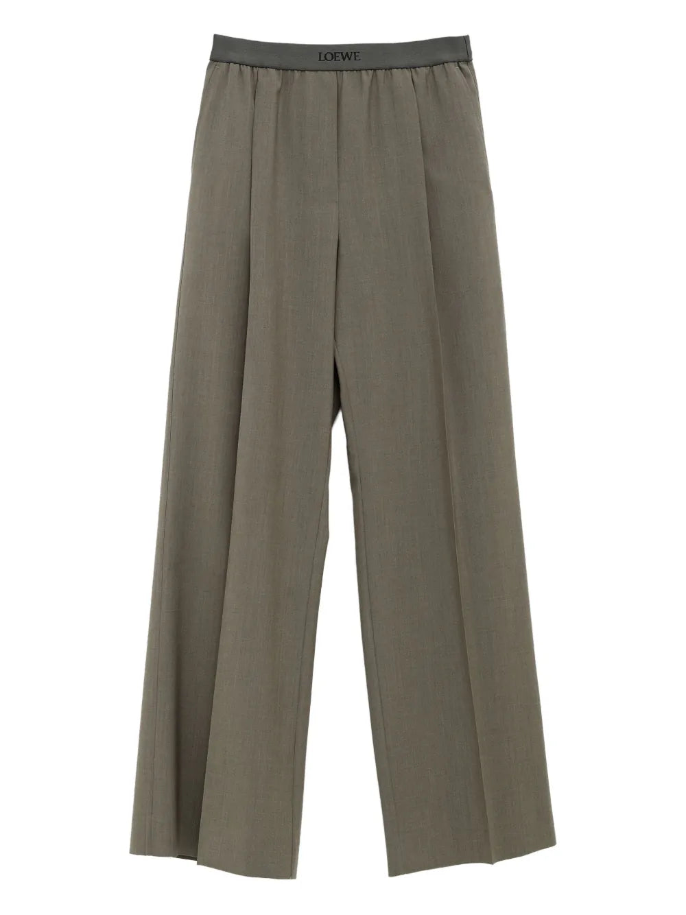 LOEWE pantalones con tiro alto
