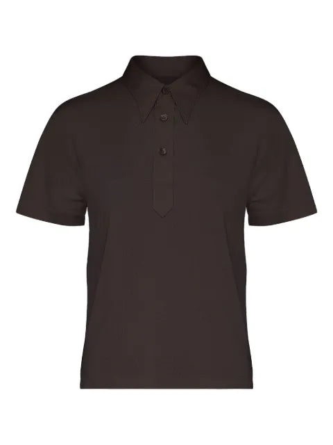 Maison Margiela playera tipo polo con tres botones - imagen 1