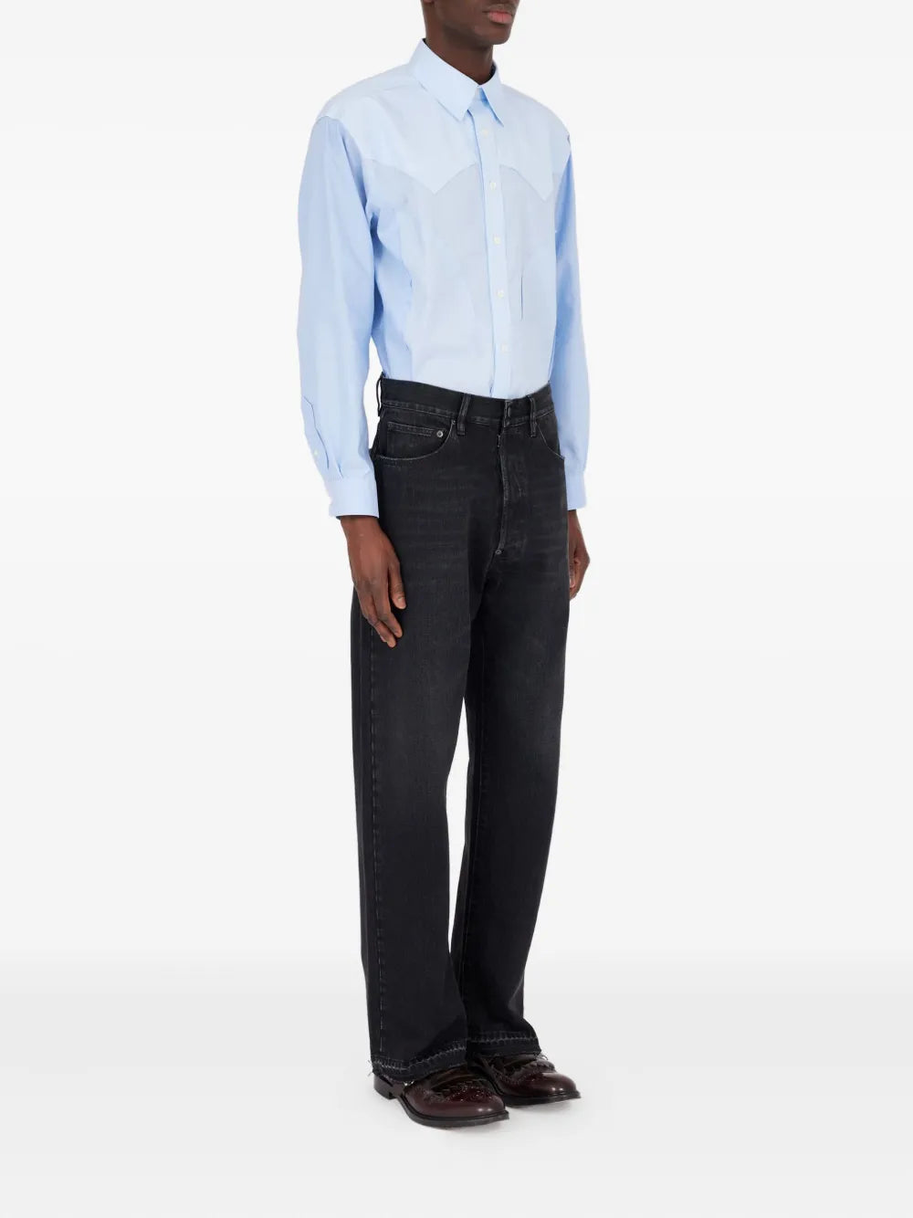 Maison Margiela jeans rectos - Negro - imagen 3