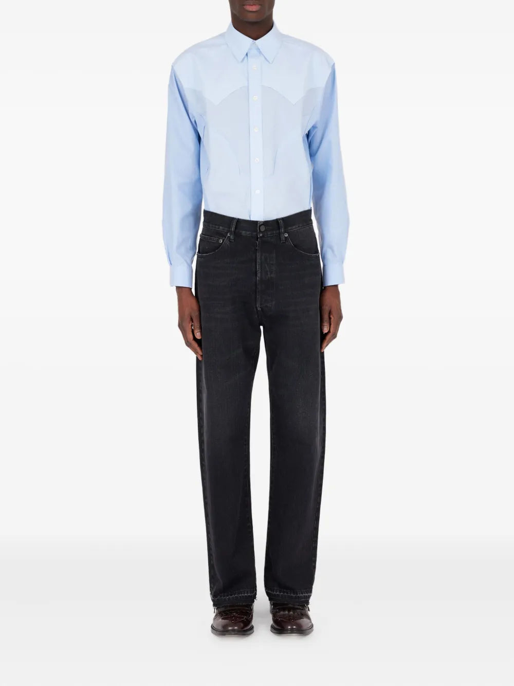 Maison Margiela jeans rectos - Negro - imagen 2