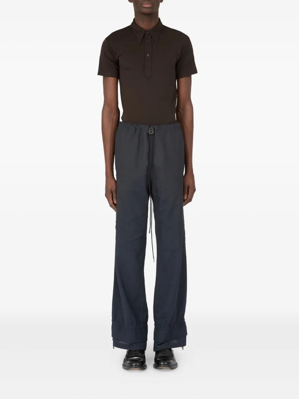 Maison Margiela pantalones de lana - Azul - imagen 2