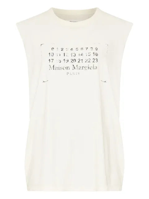 Maison Margiela camiseta de algodón - imagen 1
