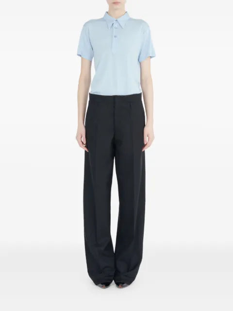Maison Margiela pantalones con tiro alto - imagen 2