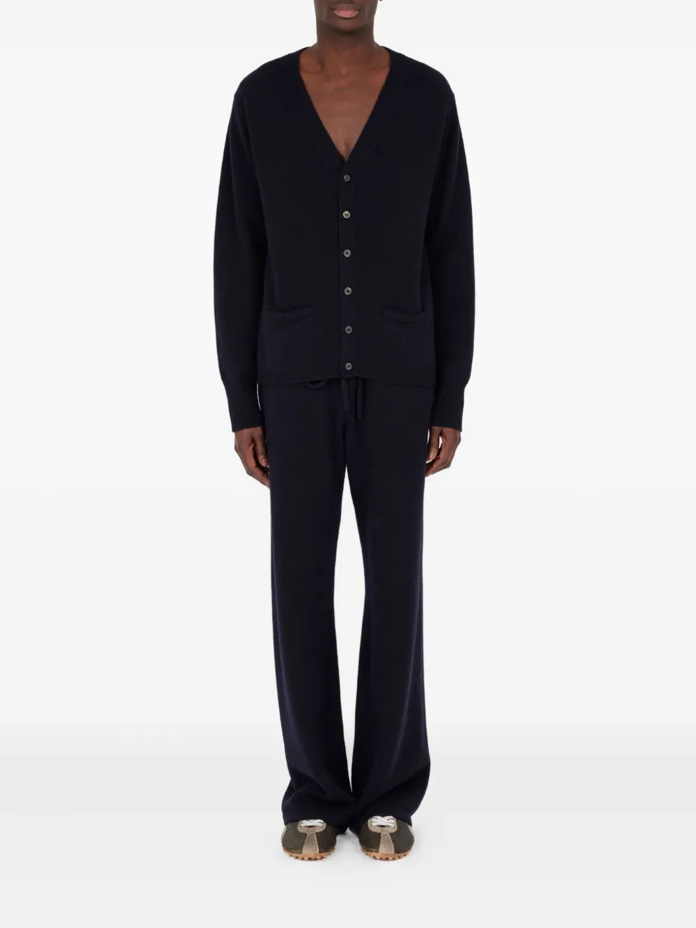 Maison Margiela cárdigan de cachemira - Azul - imagen 2