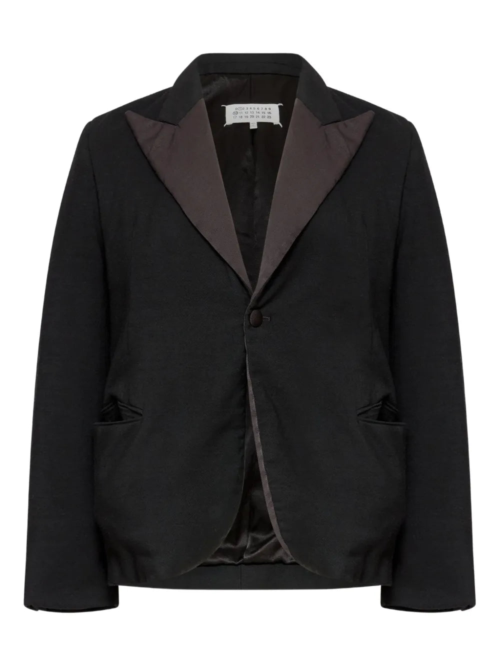 Maison Margiela blazer con botones - Negro - imagen 1