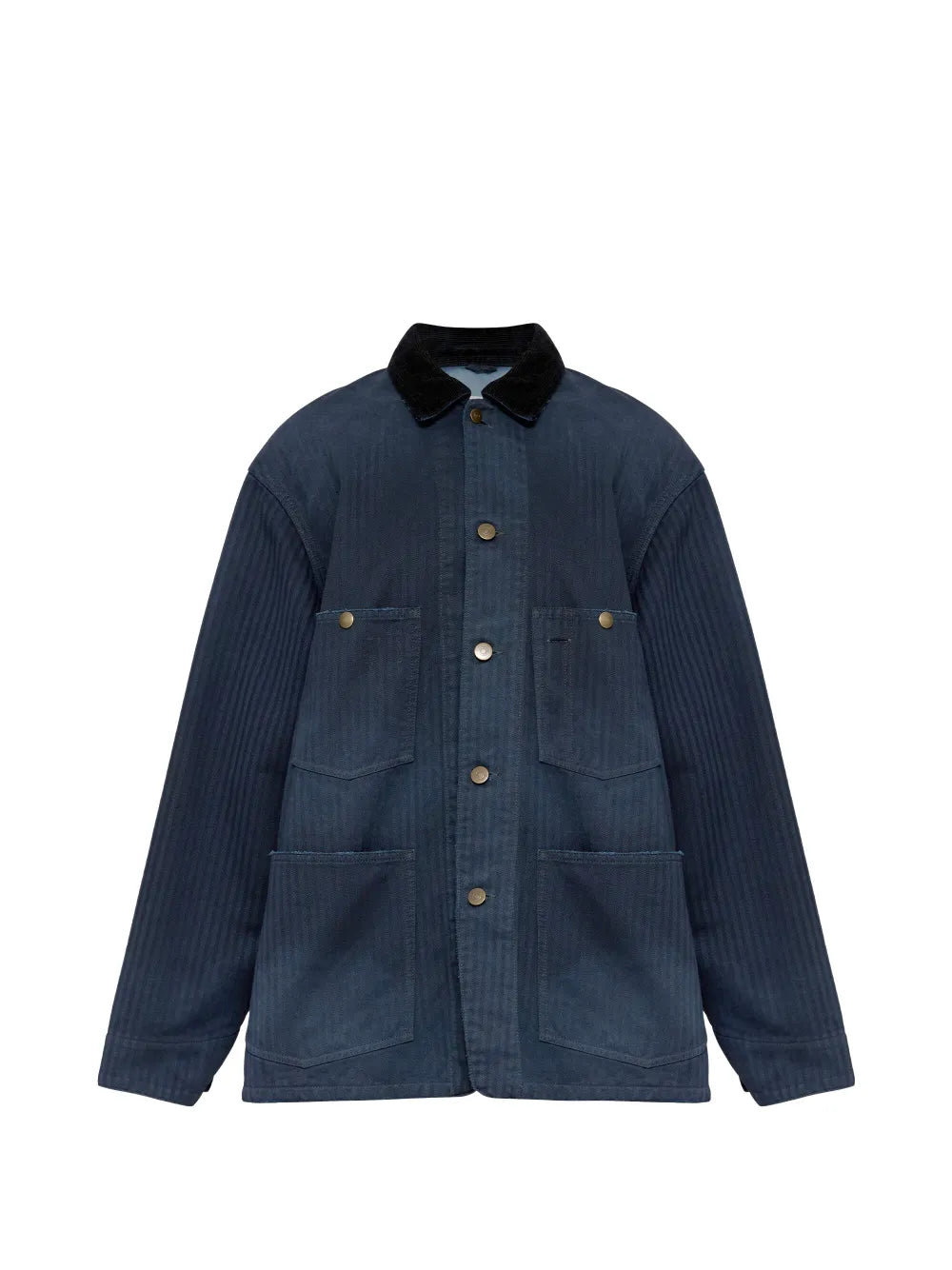 Maison Margiela chamarra de algodón - Azul - imagen 1