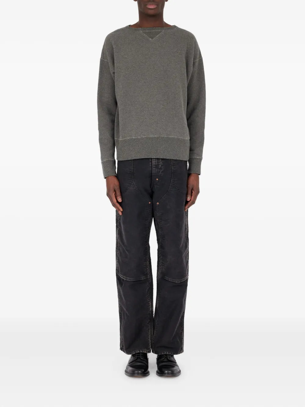 Maison Margiela sudadera estampada - Gris - imagen 2